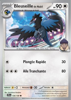 Carte Pokémon: Bleuseille de Nabil