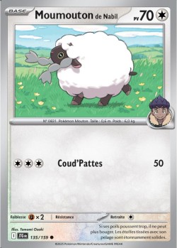 Carte Pokémon: Moumouton de Nabil