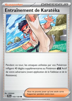 Carte Pokémon: Entraînement de Karatéka
