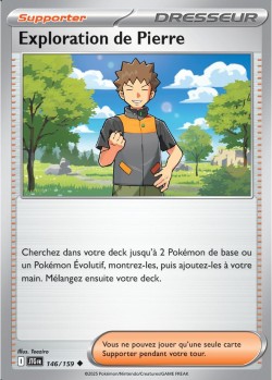 Carte Pokémon: Exploration de Pierre