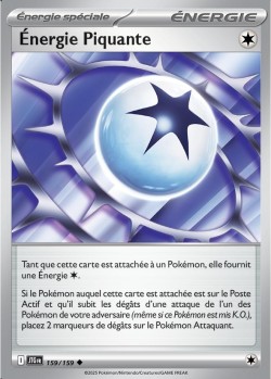 Carte Pokémon: Énergie Piquante