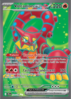 Carte Pokémon: Volcanion ex