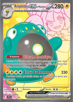 Carte Pokémon: Ampibidou ex de Mashynn