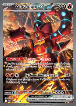Carte Pokémon: Volcanion ex