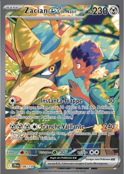 Carte Pokémon: Zacian ex de Nabil