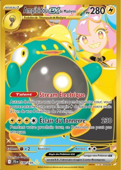 Carte Pokémon: Ampibidou ex de Mashynn