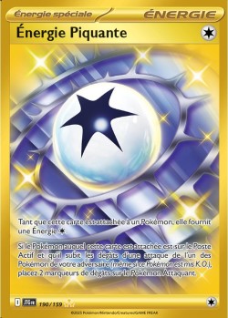 Carte Pokémon: Énergie Piquante