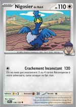 Carte Pokémon: Nigosier