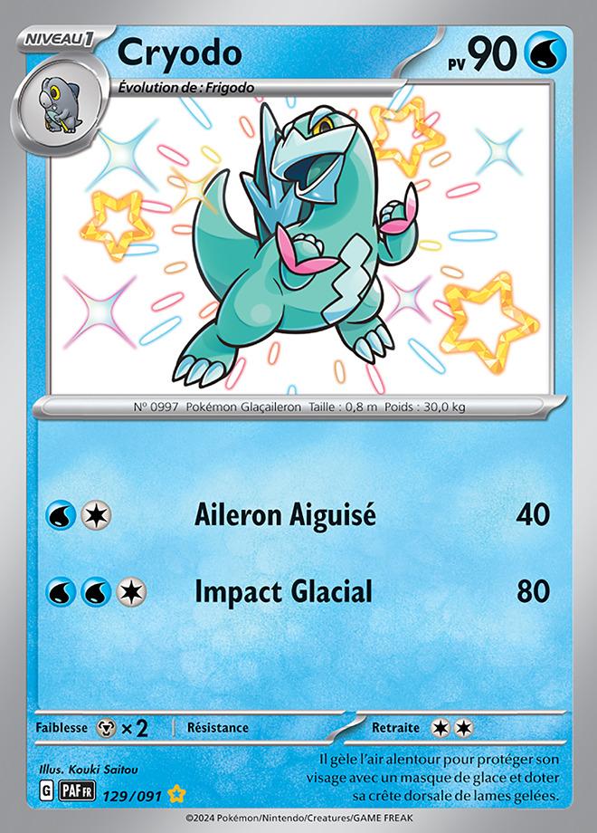 Carte Pokémon: Cryodo