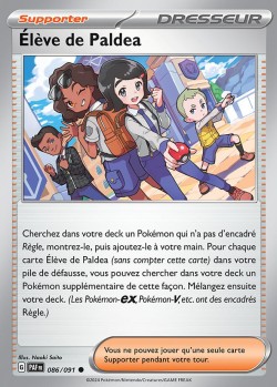 Carte Pokémon: Élève de Paldea