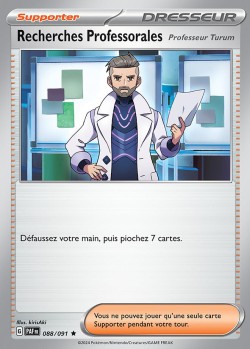 Carte Pokémon: Recherches Professorales