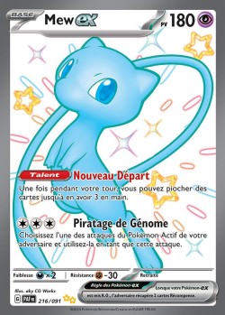 Carte Pokémon: Mew ex