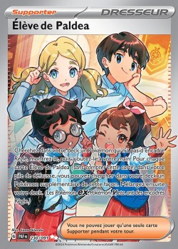 Carte Pokémon: Élève de Paldea