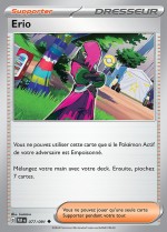 Carte Pokémon: Erio