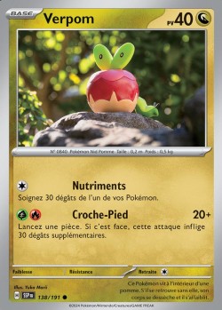Carte Pokémon: Verpom