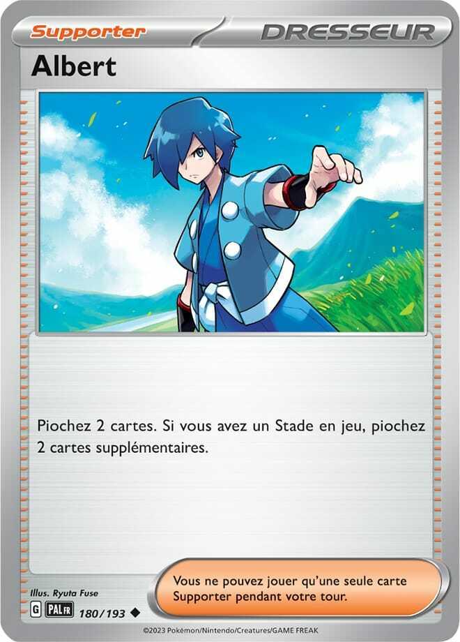 Carte Pokémon: Albert