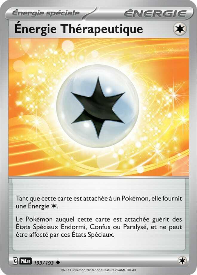 Carte Pokémon: Énergie Thérapeutique