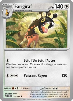 Carte Pokémon: Farigiraf