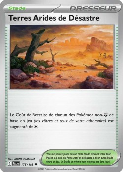 Carte Pokémon: Terres Arides de Désastre