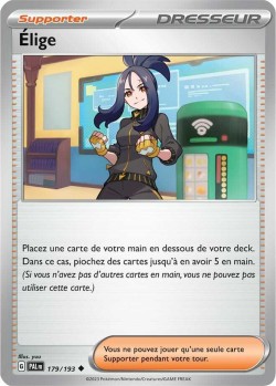 Carte Pokémon: Élige