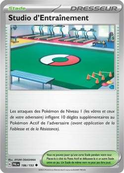 Carte Pokémon: Studio d’Entraînement