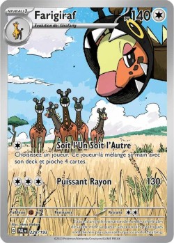 Carte Pokémon: Farigiraf