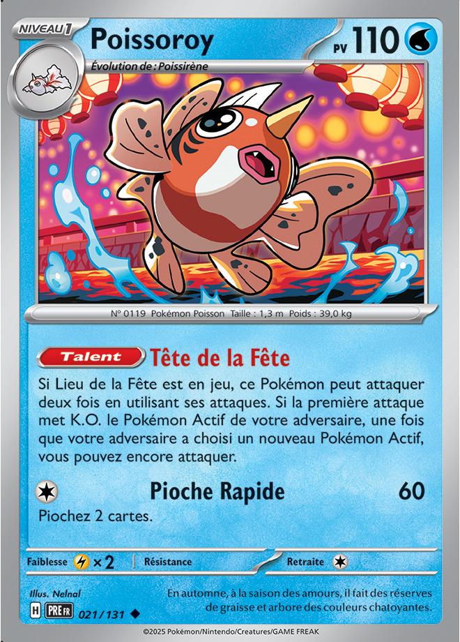 Carte Pokémon: Poissoroy