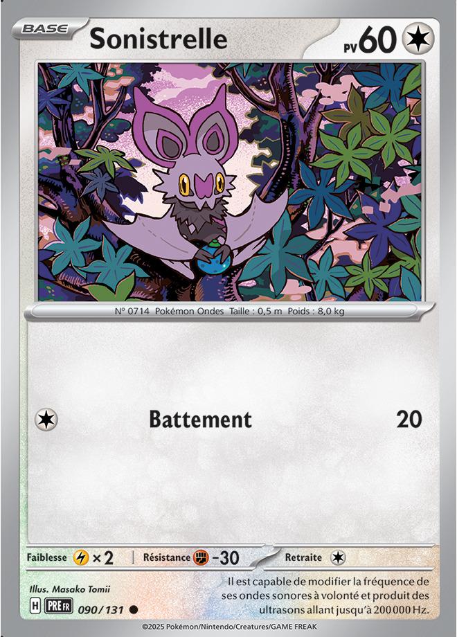 Carte Pokémon: Sonistrelle