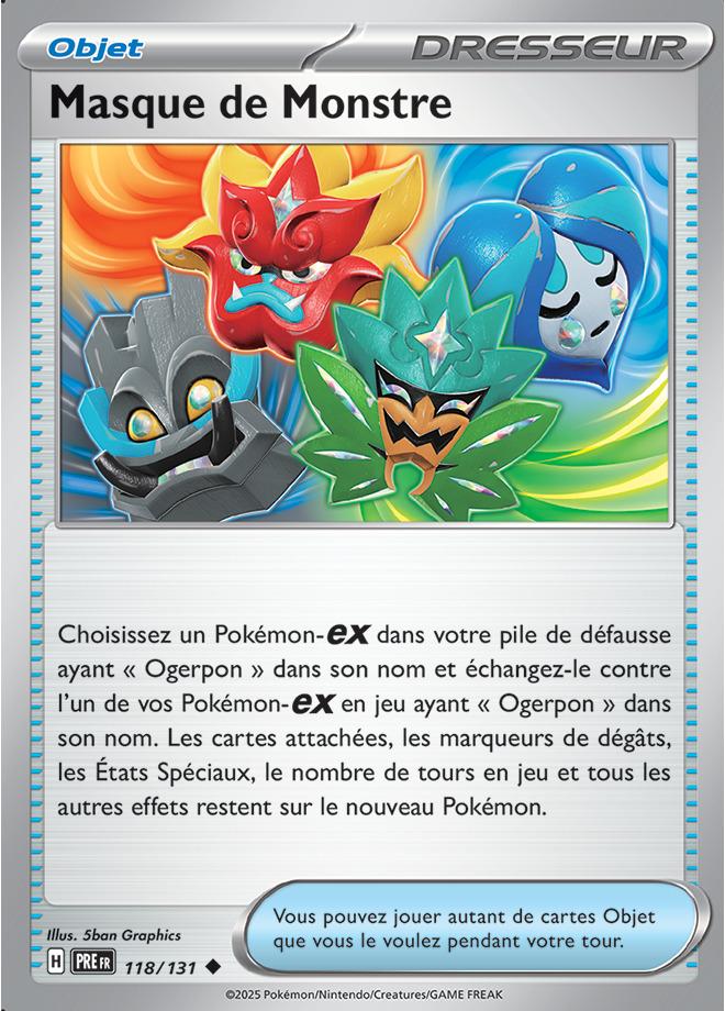 Carte Pokémon: Masque de Monstre