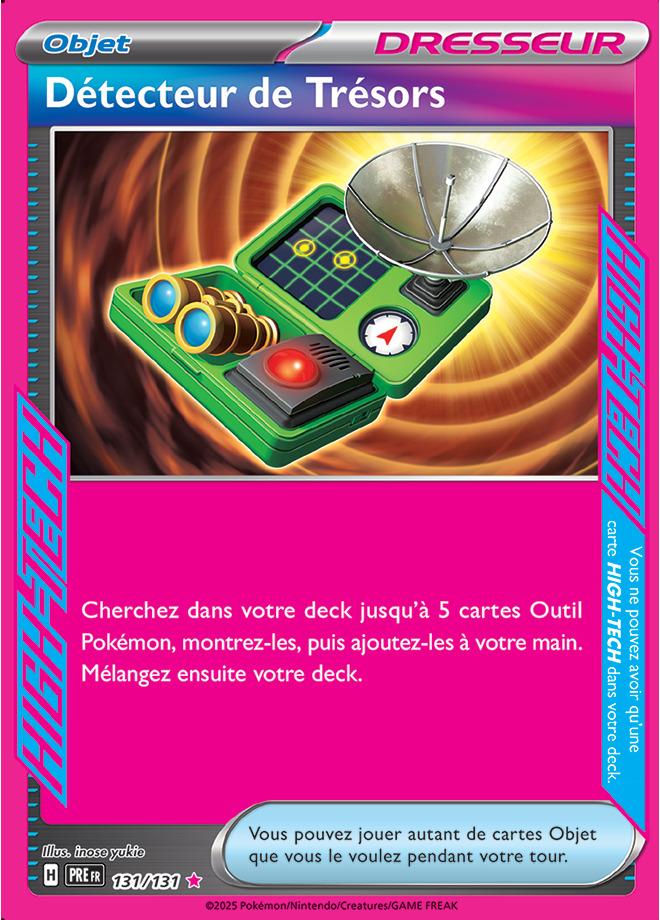 Carte Pokémon: Détecteur de Trésors