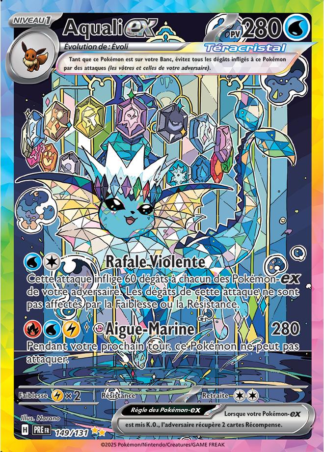 Carte Pokémon: Aquali ex
