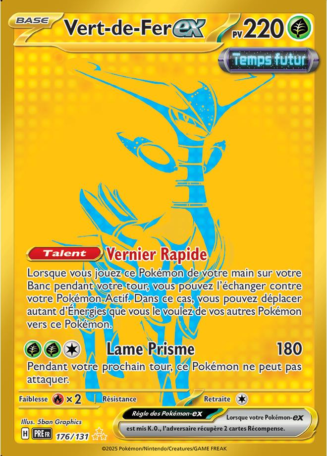Carte Pokémon: Vert-de-Fer ex