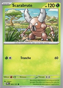 Carte Pokémon: Scarabrute