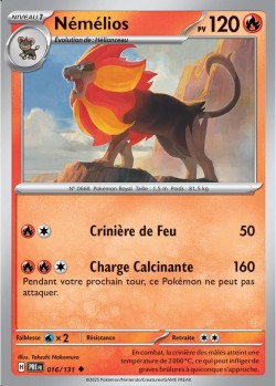 Carte Pokémon: Némélios