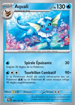Carte Pokémon: Aquali