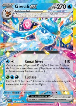 Carte Pokémon: Givrali ex
