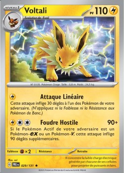 Carte Pokémon: Voltali