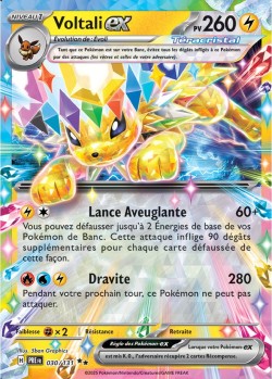 Carte Pokémon: Voltali ex