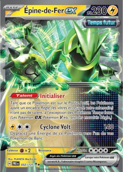 Carte Pokémon: Épine-de-Fer ex