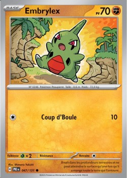 Carte Pokémon: Embrylex