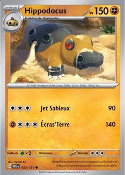 Carte Pokémon: Hippodocus