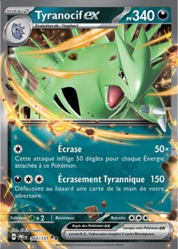 Carte Pokémon: Tyranocif ex