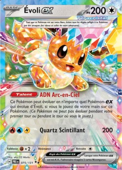 Carte Pokémon: Évoli ex