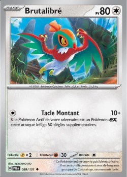 Carte Pokémon: Brutalibré
