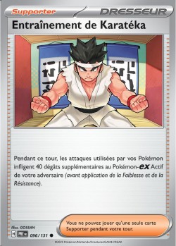 Carte Pokémon: Entraînement de Karatéka