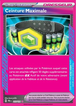 Carte Pokémon: Ceinture Maximale