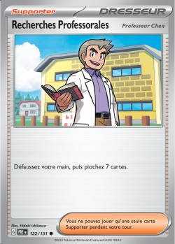 Carte Pokémon: Recherches Professorales