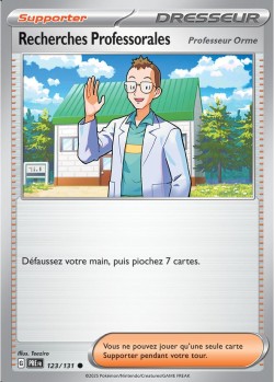 Carte Pokémon: Recherches Professorales