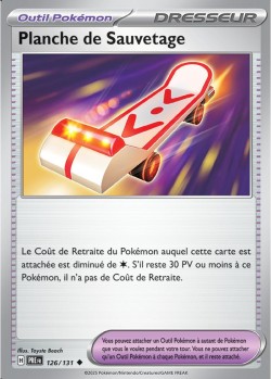Carte Pokémon: Planche de Sauvetage