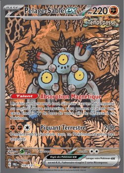 Carte Pokémon: Pelage-Sablé ex